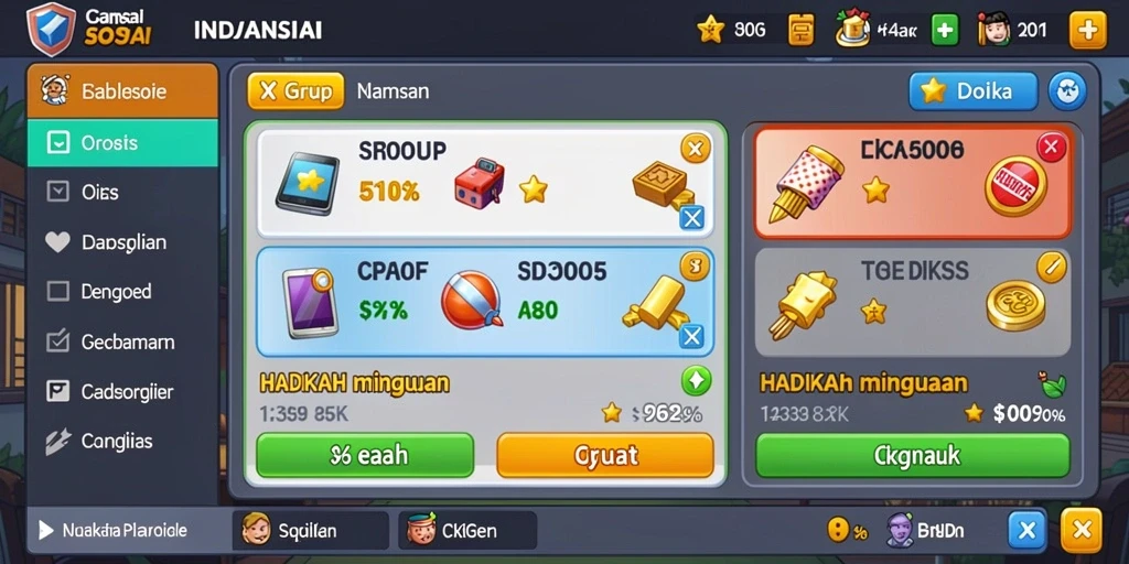 alvendo - Tangkapan layar menampilkan leaderboard dengan skor tertinggi.